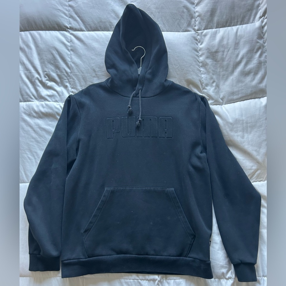 Puma Black Hoodie Sweater Men’s Large
